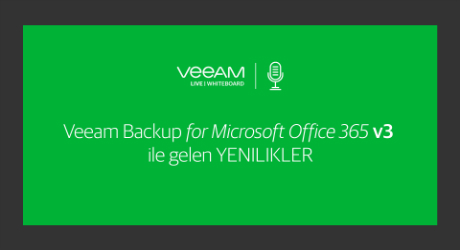 Veeam Backup for Microsoft Office 365 v3 ile gelen YENILIKLER