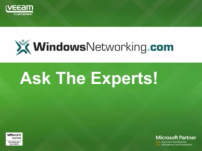 Ask The Experts about VMware, Hyper-V and More!
