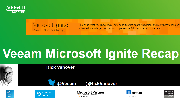Microsoft Ignite Recap by Veeam