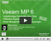 Fundierte VMware-Kapazitätsplanung mit Veeam Management Pack v6