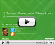 13 New Year’s Resolutions for VMware Admins
