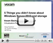 5 things you didn’t know about Windows Server 2012 and storage