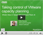 The benefits of Veeam MP6 for hosters. 
