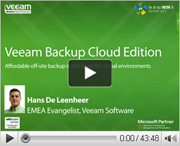 #1 VM Backup is now cloud ready...are you? 