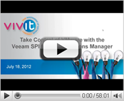 Take control of VMware with the Veeam SPI for HP Operations Manager 