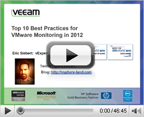 Top 10 Best Practices for VMware Monitoring in 2012