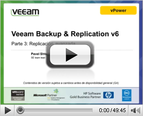 Veeam Backup & Replication v6 Replicación avanzada