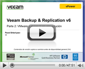 Veeam Backup & Replication v6 VMware e Hyper V en una solución