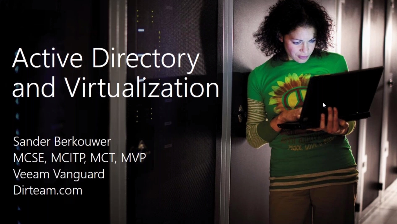 Active Directory and Virtualization