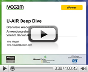 Veeam U-AIR deep dive