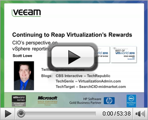 CIO’s perspective on vSphere reporting