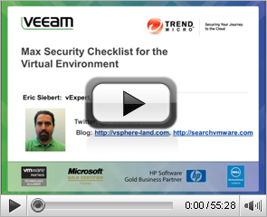 Max Security Checklist for the Virtual Environment