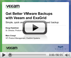 Get Better VMware Backups with Veeam & ExaGrid