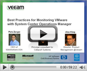 Best Practices for Monitoring VMware with SCOM