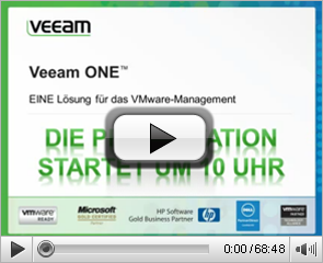 Veeam ONE Solution f&uuml;r VMware Management