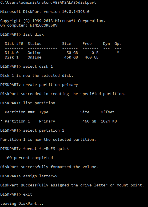 How to Recover the Command Prompt on Windows Server Core 2016