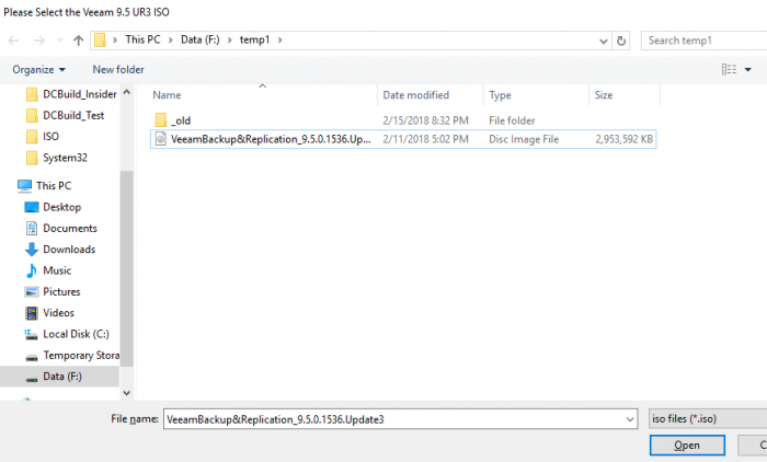 PowerShell script to deploy Veeam Backup & Replication