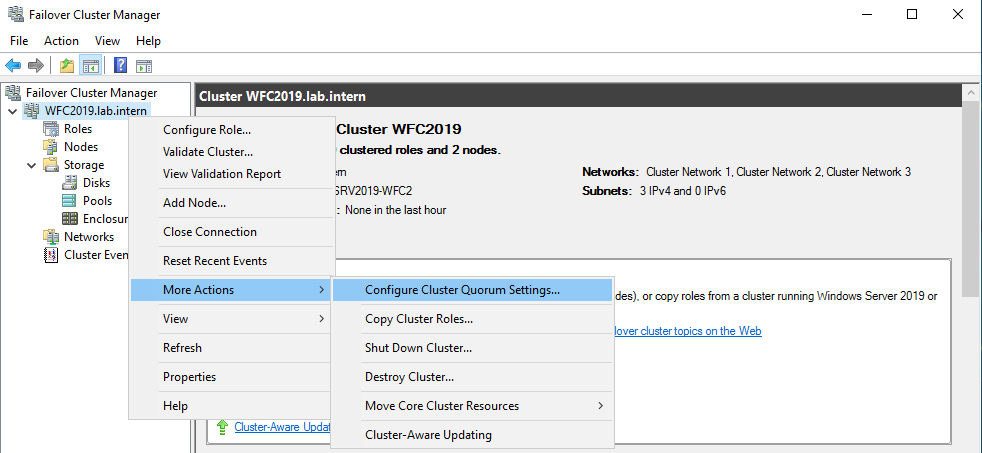 Cluster config. Microsoft Failover Cluster Manager иконка. Windows Cluster Quorum Disk. Cluster Management software. Failover Cluster Virtual Network name account что это.