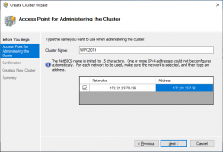 How to create a Failover Cluster in Windows Server 2019
