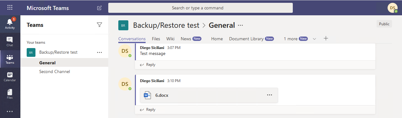 Backing Up Onenote