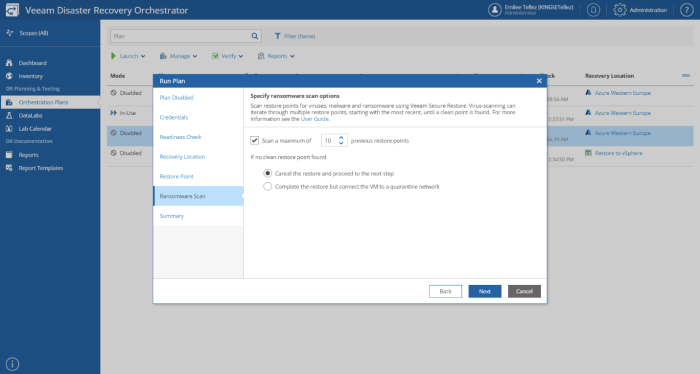 Azure Virtual Machine Ransomware Increase Resilience with Orchestrated Recovery to Azure