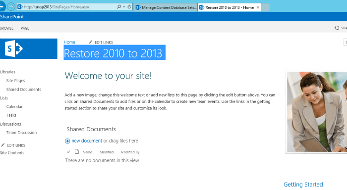 Successfully upgraded SharePoint 2013 in a test environment