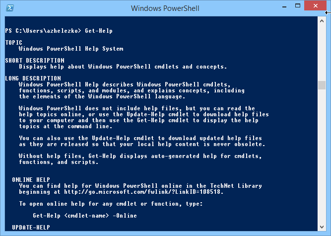 windows powershell using cpu