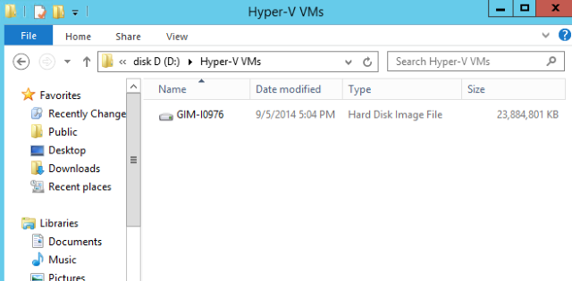 Step 3. Convert disk(s) to vhdx format and copy it to Hyper-V host. Pic 2