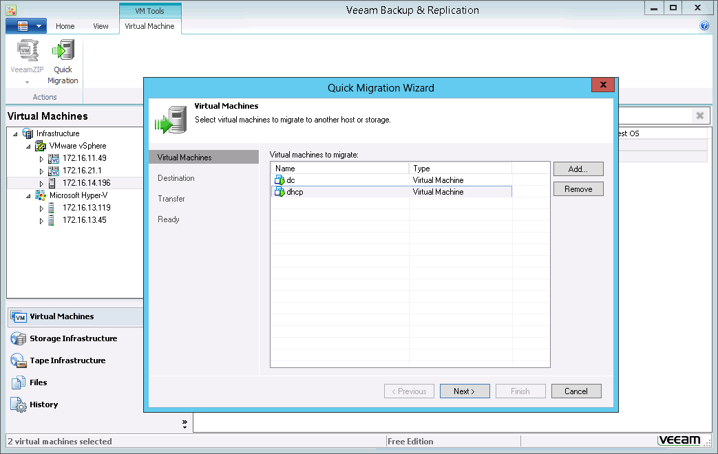 Free Windows Hyper-V Server monitoring and backup tools