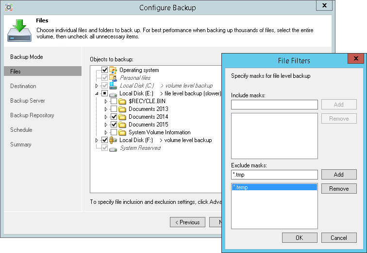Veeam Endpoint Backup Free user guides and datasheets